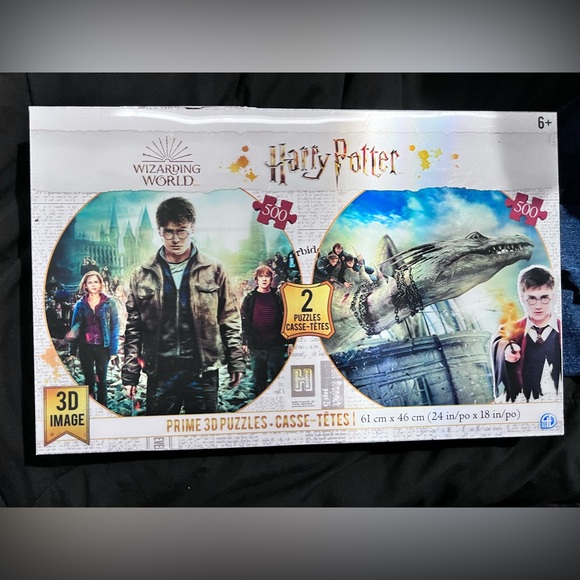 Harry Potter Wizarding World 3D Puzzles –500 Pieces 2 pack - Picture 3 of 3
